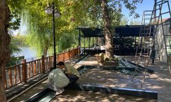 Avanos Sosyal Tesislerinde Pergola Tente Çalışmaları