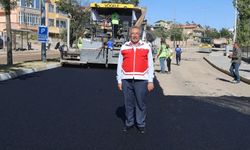 Avanos İnönü Caddesi’nde BSK Sıcak Asfalt Atımı Başladı