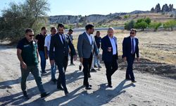 Nevşehir’de Bisiklet ve Yürüyüş Yolu Projesi İncelendi