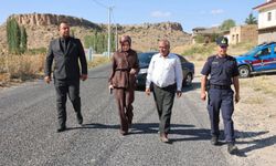 Güneyce Köyü’nde Parke Taşı Çalışmaları Öncesi İnceleme