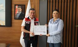 Hacıbektaş’taki İşletmeye Ari Belgesi Verildi