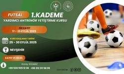 Nevşehir’de Özel Sporcular İçin Futsal Yardımcı Antrenör Kursu Düzenlenecek