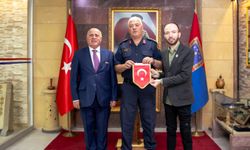 Afrin Gazisi ve Gazi Biçkin’den Komutan Çelik’e Ziyaret