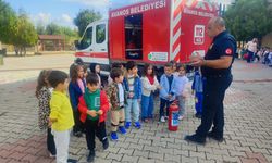 Avanos’ta Miniklere Yangın Güvenliği Eğitimi