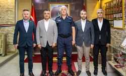 AK Parti Belediye Başkanlarından Albay Çelik’e Hayırlı Olsun Ziyareti