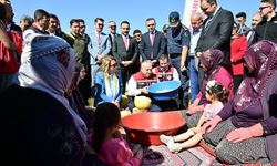 Nevşehir'de Çerezlik Kabak Hasadı Yapıldı