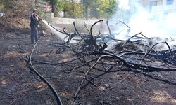 Avanos’ta Çıkan Yangın Büyümeden Söndürüldü