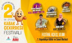 Nevşehir Belediyesi 2. Kabak Çekirdeği Festivali Başlıyor