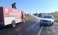 Nevşehir’de Otomobil Yangını Korkuttu