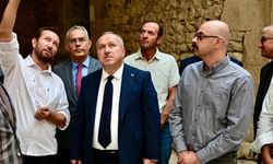 Vali Fidan, Ürgüp’te Tarihi Mekanlarda İncelemelerde Bulundu
