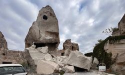 Göreme’deki Peribacasında Yıkıma İnceleme Başlatıldı