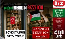 Nevşehir BİZ Market’ten Gazze’ye Yardım Kampanyası