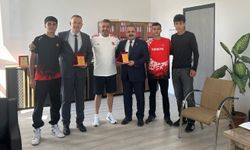 BESYO’yu Kazanan Nevşehirli Milli Atletlerden Vefa Ziyareti