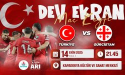 Türkiye - Gürcistan Milli Maçı Dev Ekranda Nevşehir’de