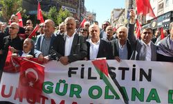 Nevşehir’de Binler “Özgür Filistin” İçin Yürüdü