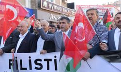 Rektör Aktekin Nevşehir'de Filistin’e Destek Yürüyüşüne Katıldı
