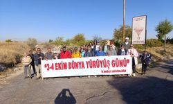 Nevşehir’de Sağlıkçılardan Dünya Yürüyüş Günü Etkinliği