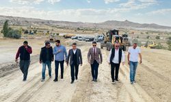 Avanos Paşabağları'n’da Yol Yapım Çalışmaları Başladı
