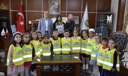 Nevşehir Müftüsüne Miniklerden Anlamlı Ziyaret
