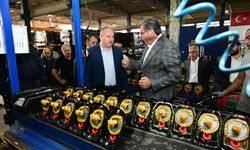 Vali Fidan’dan OMS Makina Fabrikasına Ziyaret