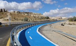 Avanos’ta Yol ve Bisiklet Yolu Projesi Sona Yaklaştı