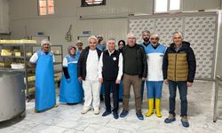 Nevşehir'de Ali Dede Süt İşleme Tesisine Ziyaret