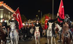 Avanos'ta Cumhuriyet Bayramı 150 Metrelik Türk Bayrağıyla Kutlandı