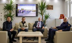 Başkan Cemal Ulukuş Jandarma Komutanı’nı Ziyaret Etti