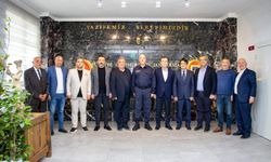 NTSO Başkan Adayı Babaoğlu’ndan İl Jandarma Komutanı Çelik’e Ziyaret