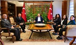 Vali Fidan’dan Ziyaretçilerini Kabul