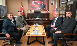 Nevşehir Halk Otobüsleri Kooperatifinden Emniyet Müdürüne Ziyaret
