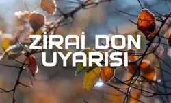 Nevşehir Çevrelerinde Zirai Don Uyarısı!
