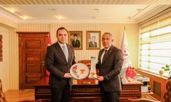 Başkan Çiftci’den Kaymakam Değirmenci’ye Ziyaret