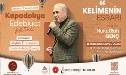 Nevşehir'de Kapadokya Edebiyat Festivali Başlıyor!