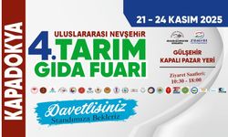 Kapadokya Uluslararası Nevşehir 4. Tarım ve Gıda Fuarı Gülşehir'de Başlıyor!