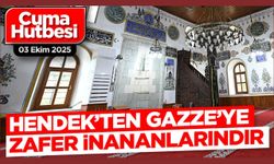 Cuma Hutbesi: ‘Hendek’ten Gazze’ye: Zafer İnananlarındır’”