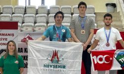Nevşehirli Sporcu Mustafa Sacit Sümer, Türkiye İkincisi Oldu