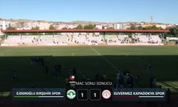 Suvermez Kapadokyaspor Kırşehir’den Bir Puanla Döndü