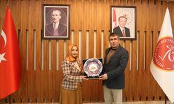 Kapadokya Edebiyat Festivali Yürütme Ekibinden Rektör Aktekin’e Teşekkür Ziyareti