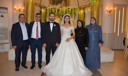 Genel Sekreter Uslu Tombalak'ın kızı dünya evine girdi