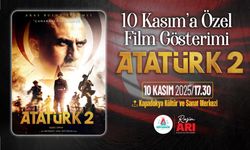 Nevşehir Belediyesi’nden 10 Kasım Anısına “Atatürk 2” Film Gösterimi