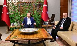 Kayseri Üniversitesi Rektörü Karamustafa, Nevşehir Valisi Fidan’ı Ziyaret Etti