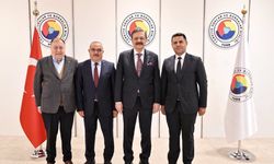 NTSO Heyeti, TOBB Başkanı Hisarcıklıoğlu’nu Ziyaret Etti