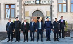 Nevşehir Protokolünden Uçhisar Belediye Başkanı Abdullah Çamcı’ya Ziyaret