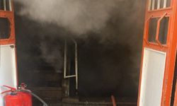 Nevşehir’de Bodrum Katta Çıkan Yangın Korkuttu