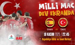 İspanya – Türkiye Maçı Nevşehir’de Dev Ekranda İzlenecek