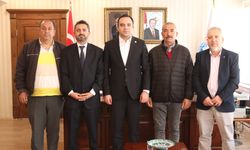 Yeniyaylacık Derneği’nden Kaymakam Değirmenci’ye Hayırlı Olsun Ziyareti