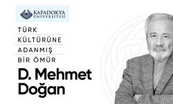 “Türk Kültürüne Adanmış Bir Ömür: D. Mehmet Doğan” Paneli Kapadokya Üniversitesinde