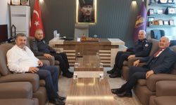 Nevşehir İl Jandarma ve Emniyet Müdürü, NEVESOB Başkanı Pınarbaşı’nı Ziyaret Etti