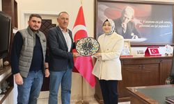 Karaburna Muhtarı Öz’den Hacıbektaş Kaymakamı Doğan’a Ziyaret